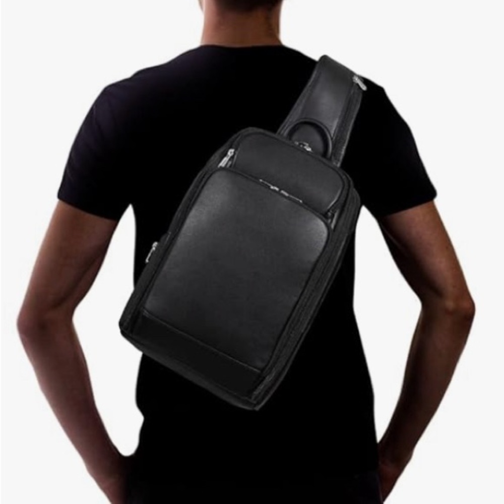 Polare Modern Style Sling Shoulder Bag Men’s